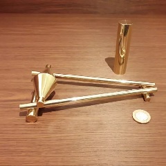 Experimento de fisica duplo cone lato